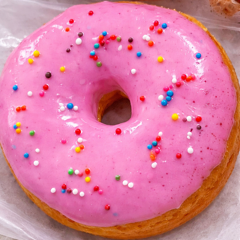 Donat Stroberi Lumer